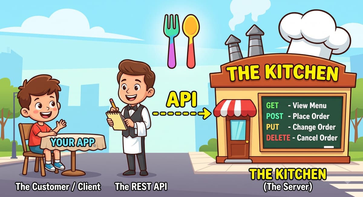 REST API Explained: How Apps Talk to Servers